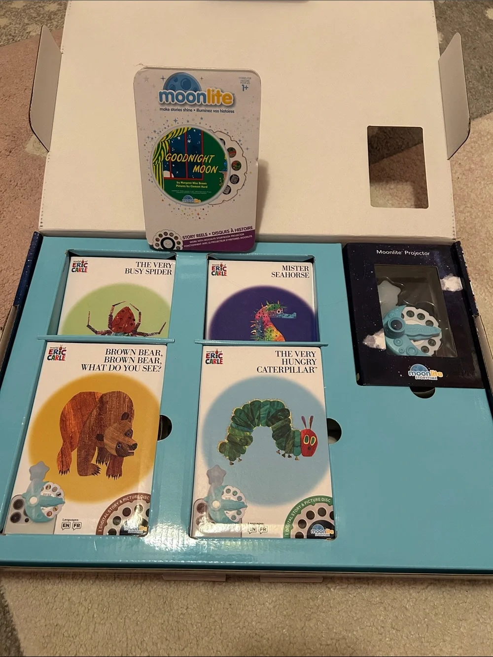 Eric Carle Storybook Projector Set - Blue